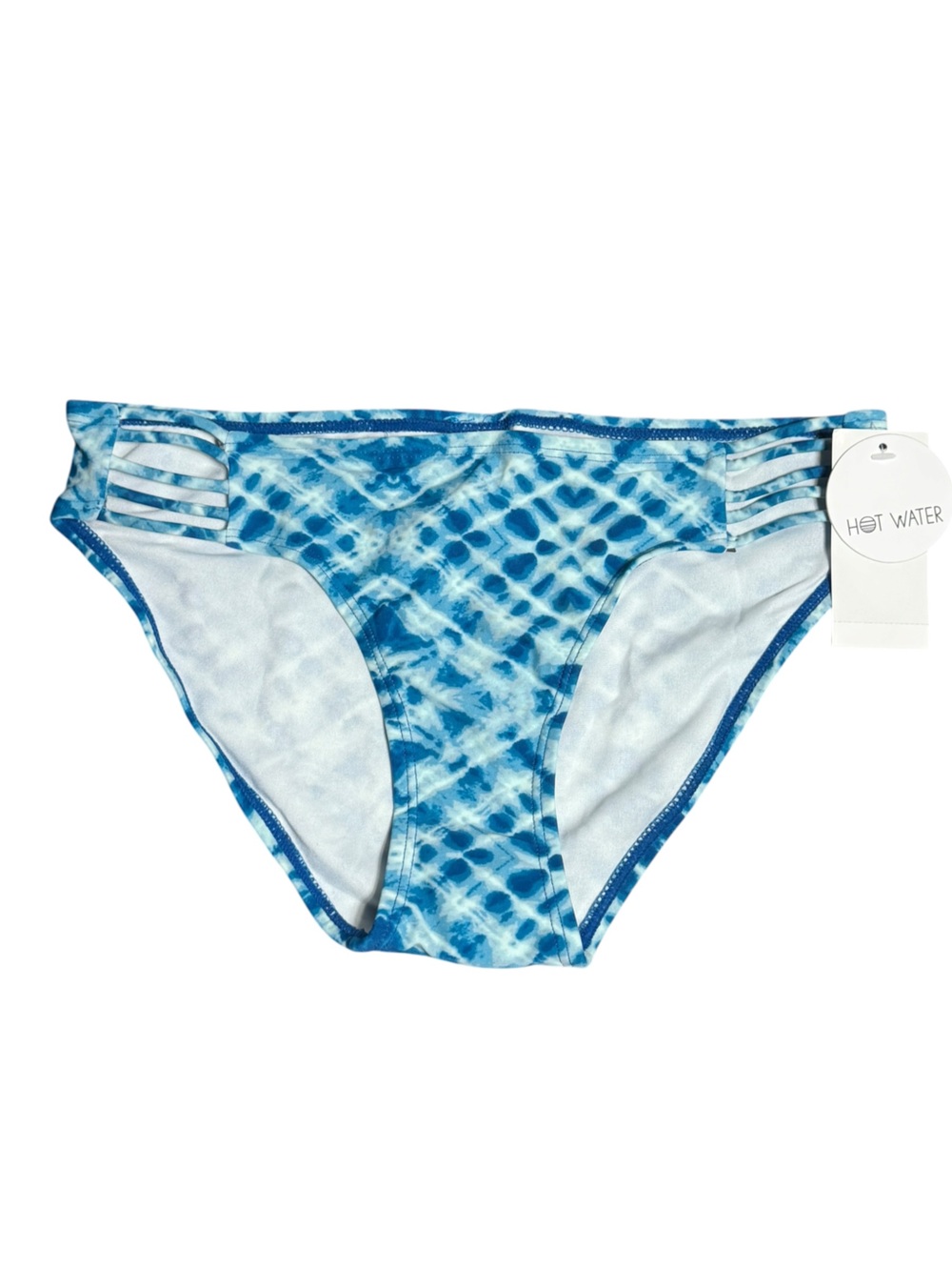 NWT Hot Water Blue Tie-Dye Bikini Bottoms